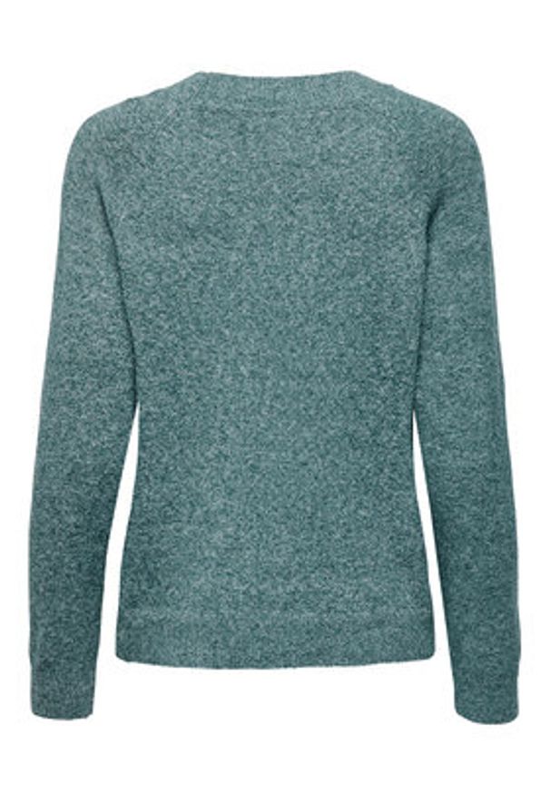 only - ONLY Sweter Rica 15204279 Zielony Regular Fit. Kolor: zielony. Materiał: syntetyk