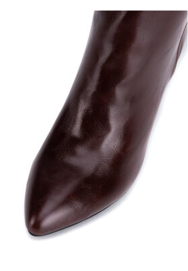 MEXX Kozaki MI001805743W Brązowy. Kolor: brązowy. Materiał: skóra