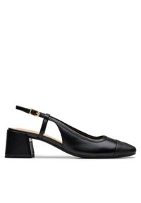 Clarks Czółenka Nyta45 Sling 26181320 Czarny. Kolor: czarny. Materiał: skóra #1