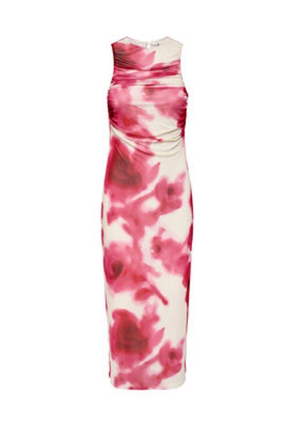 only - ONLY Sukienka koktajlowa Paris 15348167 Różowy Slim Fit. Kolor: różowy. Materiał: syntetyk. Styl: wizytowy