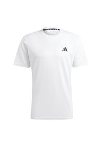 Adidas - Jersey adidas Essentials. Kolor: czarny, wielokolorowy, biały. Materiał: jersey. Sport: fitness #1