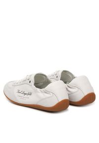 Karl Lagerfeld - KARL LAGERFELD Sneakersy KL66125 Biały. Kolor: biały. Materiał: zamsz, skóra #6