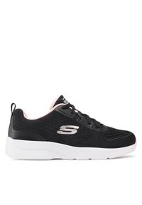skechers - Skechers Sneakersy Hip Star 149544/BKPK Czarny. Kolor: czarny. Materiał: materiał #1