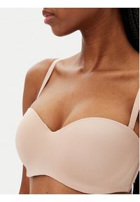 Hunkemöller Biustonosz push-up Smooth 206739 Beżowy. Kolor: beżowy. Materiał: syntetyk. Rodzaj stanika: push-up #3