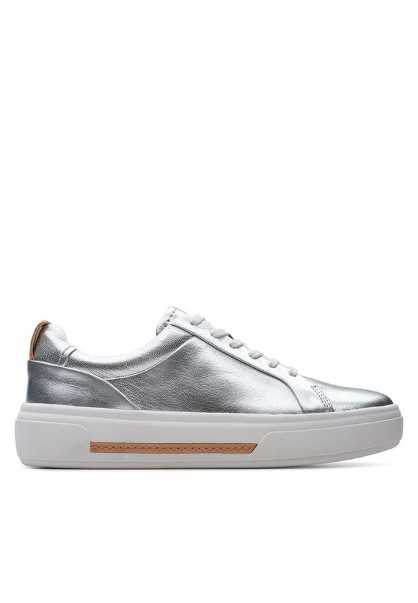 Sneakersy Clarks. Kolor: srebrny