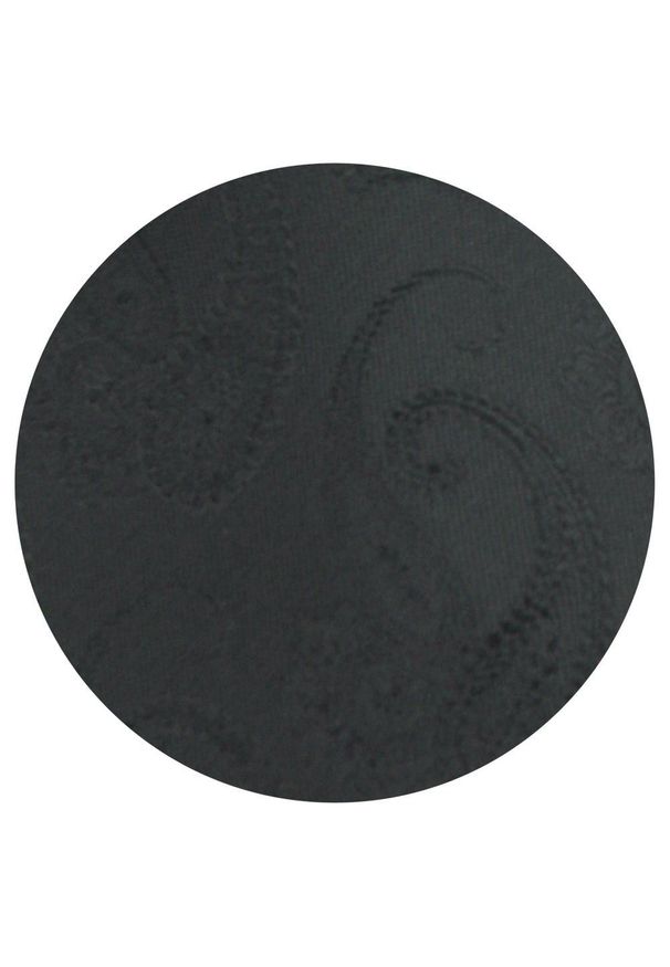Krawat Męski - Angelo di Monti - Czarny, Faktura Paisley. Kolor: czarny. Materiał: tkanina. Wzór: paisley. Styl: elegancki, wizytowy