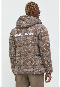 Karl Kani kurtka sztruksowa kolor brązowy zimowa. Okazja: na co dzień. Kolor: brązowy. Materiał: sztruks. Sezon: zima. Styl: casual #6