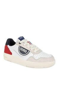 Buty do chodzenia męskie Colmar Austin Master. Kolor: biały. Materiał: guma, materiał, syntetyk. Szerokość cholewki: normalna. Sport: turystyka piesza