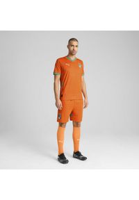 Puma - Męskie szorty Wybrzeże Kości Słoniowej 2025 PUMA Rickie Orange Jade Frost Green. Kolor: pomarańczowy, zielony, żółty, wielokolorowy