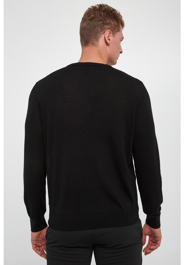 Armani Exchange - Sweter męski wełniany ARMANI EXCHANGE. Materiał: wełna