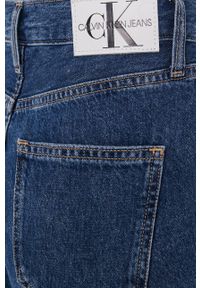 Calvin Klein Jeans Jeansy damskie medium waist. Kolor: niebieski #5