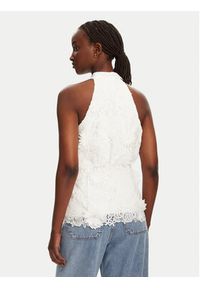 BARDOT Bluzka Remy Sleeveless 59846TB Biały Regular Fit. Kolor: biały. Materiał: syntetyk #4