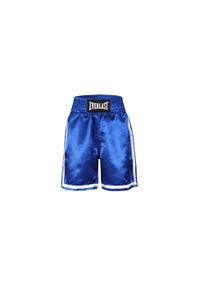 EVERLAST - Spodenki bokserskie męskie Everlast Comp Boxe Short. Kolor: niebieski, wielokolorowy, biały