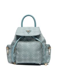 Guess Plecak 4G Logo Backpack V4BZ13 WGLV2 Niebieski. Kolor: niebieski. Materiał: materiał