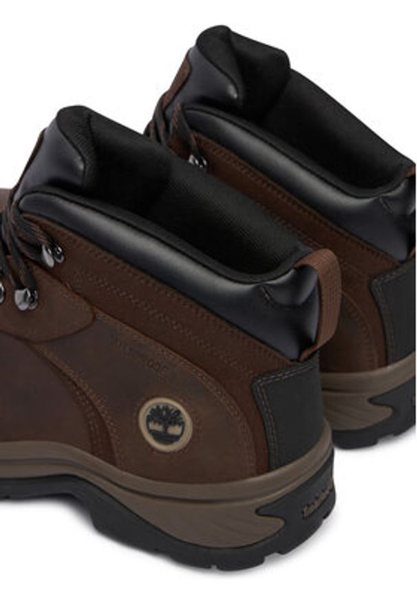 Timberland Trapery Flume Mid Wp TB1181282421 Brązowy. Kolor: brązowy. Materiał: skóra