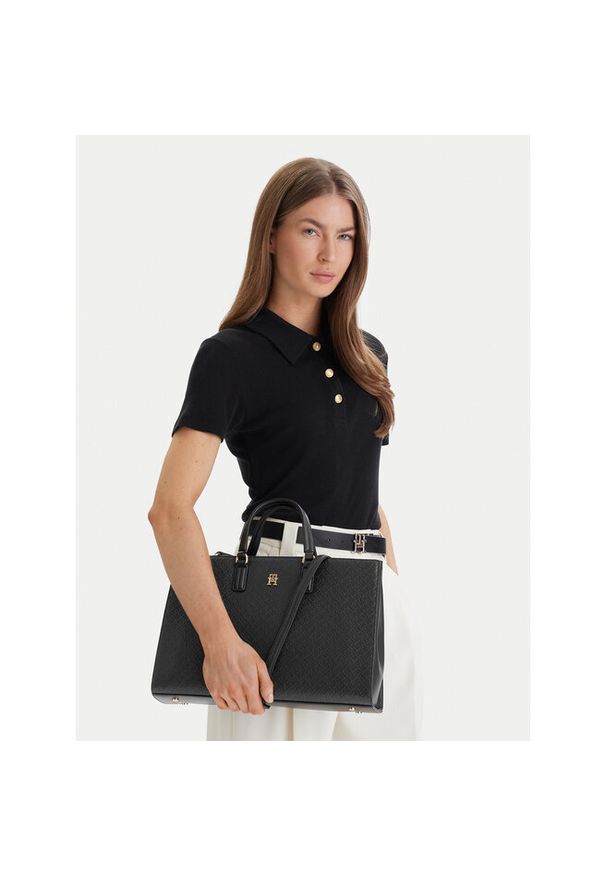 TOMMY HILFIGER - Torebka Tommy Hilfiger. Kolor: czarny