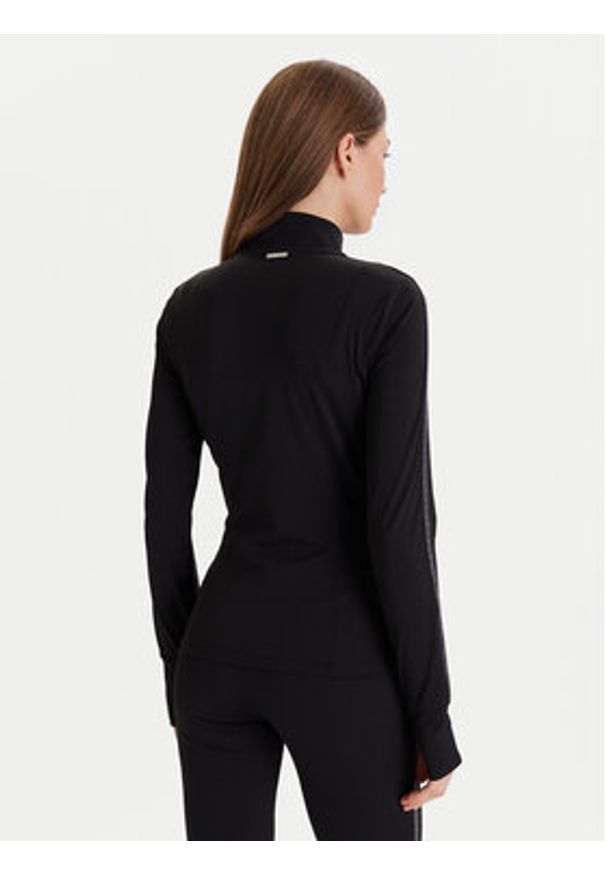 MICHAEL Michael Kors Bluza MF551L91RE Czarny Slim Fit. Kolor: czarny. Materiał: syntetyk