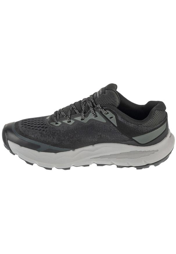 Merrell - Buty do biegania męskie, Nova 4. Zapięcie: sznurówki. Kolor: czarny. Materiał: guma, materiał, syntetyk. Szerokość cholewki: normalna