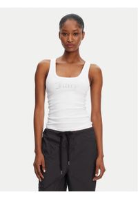 Juicy Couture Top Racer JCWLV125305 Różowy Slim Fit. Kolor: różowy. Materiał: bawełna