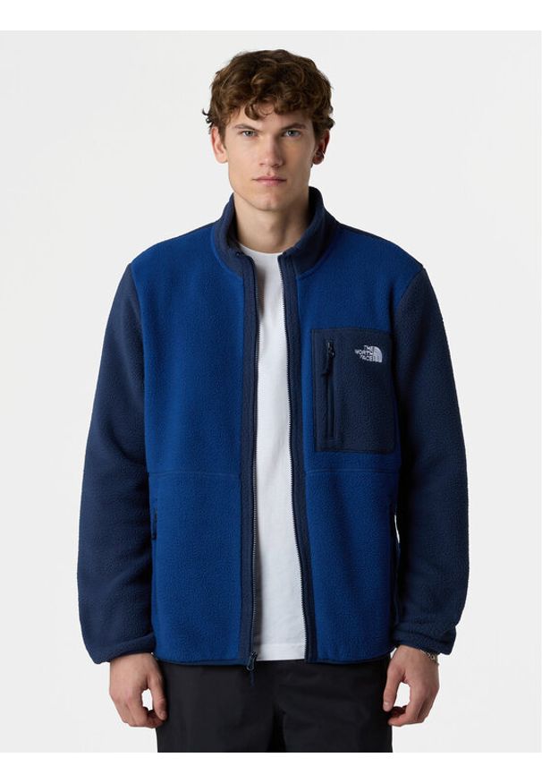 The North Face Polar Yumiori NF0A883R Niebieski Regular Fit. Kolor: niebieski. Materiał: syntetyk