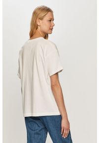 Dash My Buttons - T-shirt Hard Candy. Okazja: na co dzień. Kolor: biały. Materiał: bawełna, dzianina. Wzór: nadruk. Styl: casual #5