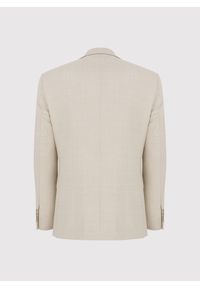 Pako Lorente - PAKO LORENTE - Beżowa marynarka garniturowa. Kolor: beżowy. Materiał: wiskoza, poliester, elastan. Styl: młodzieżowy #4