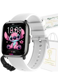 Zegarek SMARTWATCH KOMUNIA Rubicon RNCF31 black / 2 paski. Rodzaj zegarka: smartwatch