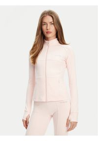 Guess Bluza V5RP17 KCD02 Różowy Regular Fit. Kolor: różowy. Materiał: syntetyk