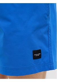 Jack & Jones - Jack&Jones Szorty kąpielowe Maui 12272776 Niebieski Regular Fit. Kolor: niebieski. Materiał: syntetyk