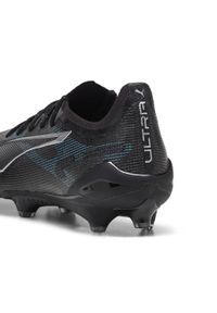 Puma - Buty piłkarskie ULTRA 5 ULTIMATE FG PUMA Black Silver Bright Aqua Metallic Blue. Zapięcie: sznurówki. Kolor: czarny, szary, niebieski, wielokolorowy. Sport: piłka nożna