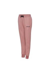 Campus - Damskie różowe spodnie dresowe - Arya. Kolor: różowy. Materiał: dresówka. Sport: bieganie