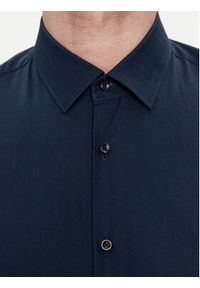Hugo Koszula Koey 50513889 Granatowy Slim Fit. Kolor: niebieski. Materiał: bawełna