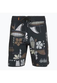 Szorty kąpielowe męskie Quiksilver Legends 19". Kolor: czarny