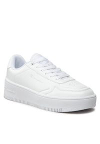 Champion Sneakersy Rebound Platfor S11473-CHA-WW001 Biały. Kolor: biały. Materiał: skóra