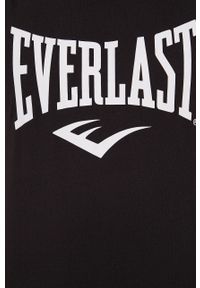 EVERLAST - Everlast t-shirt bawełniany kolor czarny. Kolor: czarny. Materiał: bawełna. Wzór: nadruk #3
