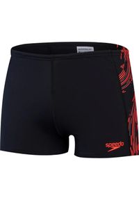 Bokserki pływackie męskie Speedo Tech Panel Aquashort. Kolor: czarny