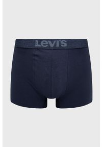 Levi's® - Levi's Bokserki (2-pack) kolor granatowy. Kolor: niebieski. Materiał: bawełna