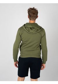 Emporio Armani Bluza | 111784 4F571 | Mężczyzna | Zielony. Typ kołnierza: kaptur. Kolor: zielony. Materiał: bawełna, poliester