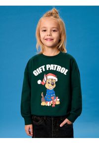 Sinsay - Bluza PAW Patrol - zielony. Kolor: zielony. Wzór: nadruk, motyw z bajki #1