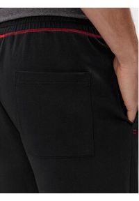 Hugo Spodnie dresowe Logo 50510541 Czarny Relaxed Fit. Kolor: czarny. Materiał: bawełna #2