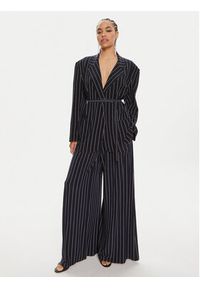 NORMA KAMALI Marynarka KK1244PL158642 Granatowy Oversize. Kolor: niebieski. Materiał: syntetyk #5