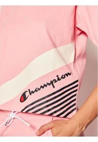 Champion T-Shirt 112765 Różowy Regular Fit. Kolor: różowy #4