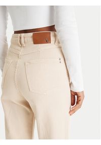 Patrizia Pepe Jeansy 8P0487/D006-W409 Beżowy Regular Fit. Kolor: beżowy #5