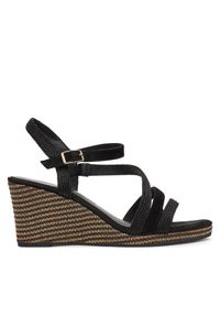 Espadryle Tamaris. Kolor: czarny