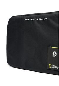 National Geographic Etui na laptopa Ocean N20904.06 Czarny. Kolor: czarny. Materiał: materiał