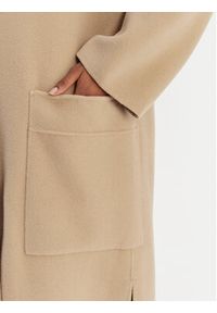 Weekend Max Mara Płaszcz wełniany Galosce 2615011021 Beżowy Relaxed Fit. Kolor: beżowy. Materiał: wełna #2