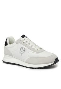 Karl Lagerfeld - KARL LAGERFELD Sneakersy KL52931N Biały. Kolor: biały. Materiał: skóra #6