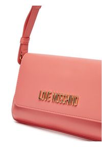 Love Moschino - LOVE MOSCHINO Torebka JC4058PP1MLO0464 Koralowy. Kolor: pomarańczowy. Materiał: skórzane #4