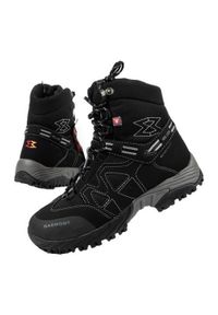 Buty trekkingowe męskie Garmont Momentum WP. Wysokość cholewki: za kostkę. Zapięcie: sznurówki. Kolor: wielokolorowy, czarny. Materiał: guma, materiał, syntetyk. Szerokość cholewki: normalna