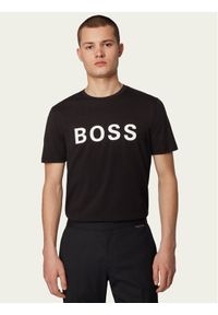 BOSS - Boss T-Shirt Tiburt 171 Bb 50430889 Czarny Regular Fit. Kolor: czarny. Materiał: syntetyk